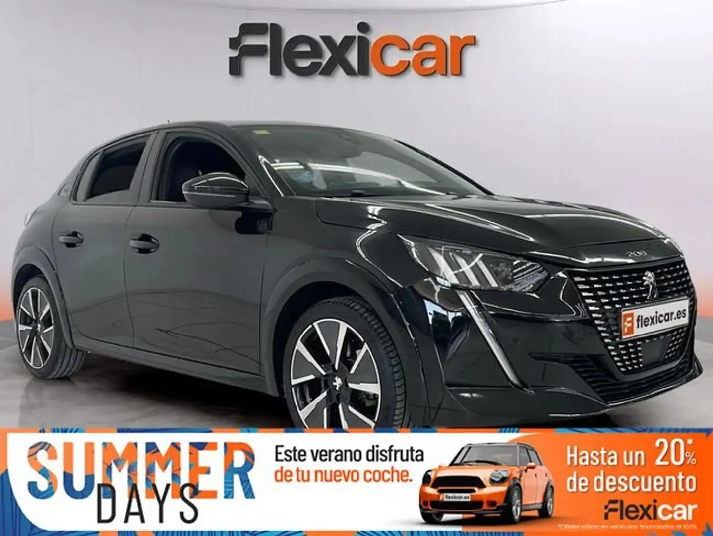 Peugeot 208 El%C3%A9ctrico+GT+Line Negro - 1