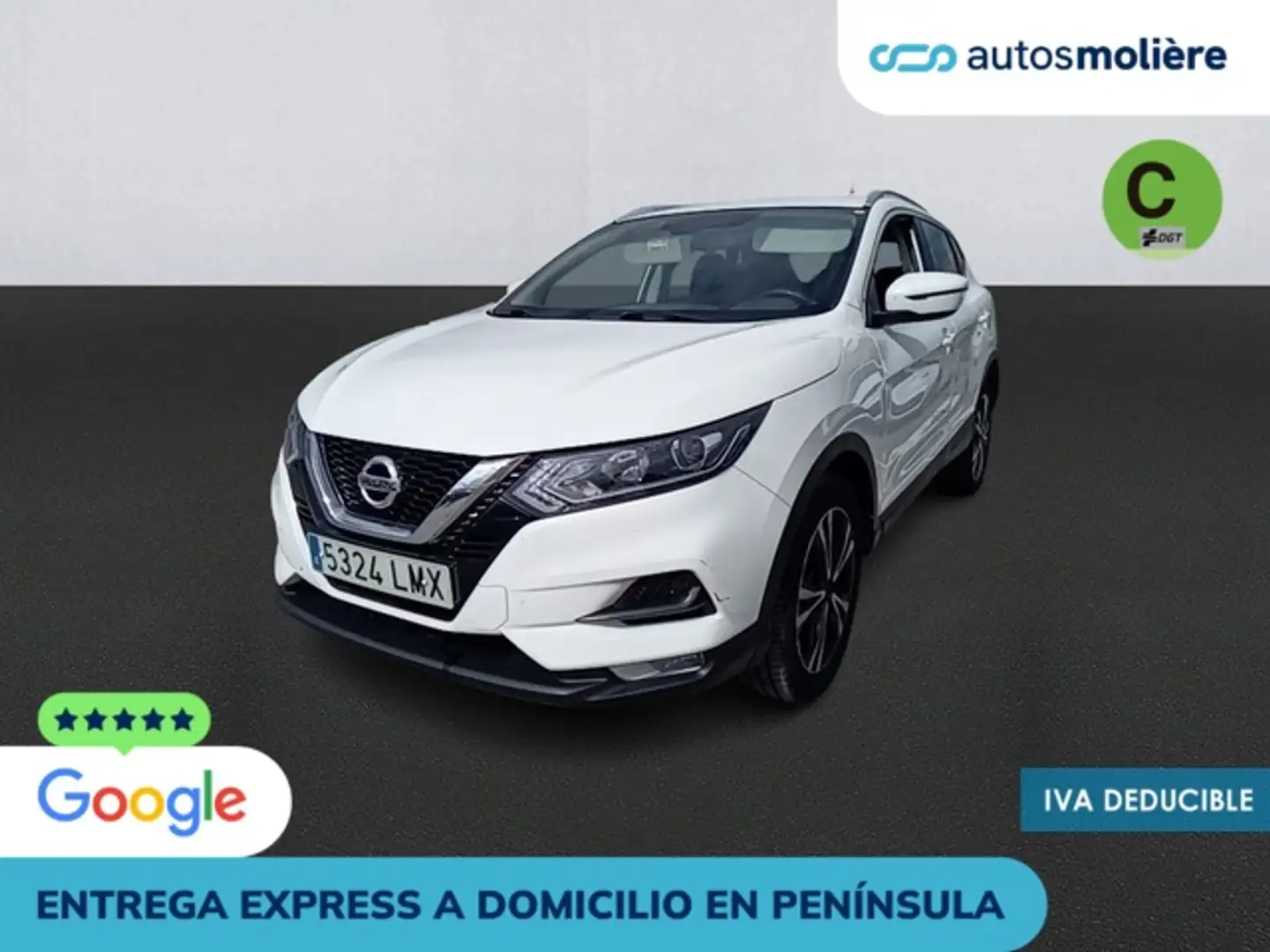 Nissan Qashqai 1.3 DIG-T N-Style 4x2 103kW Blanc - 1