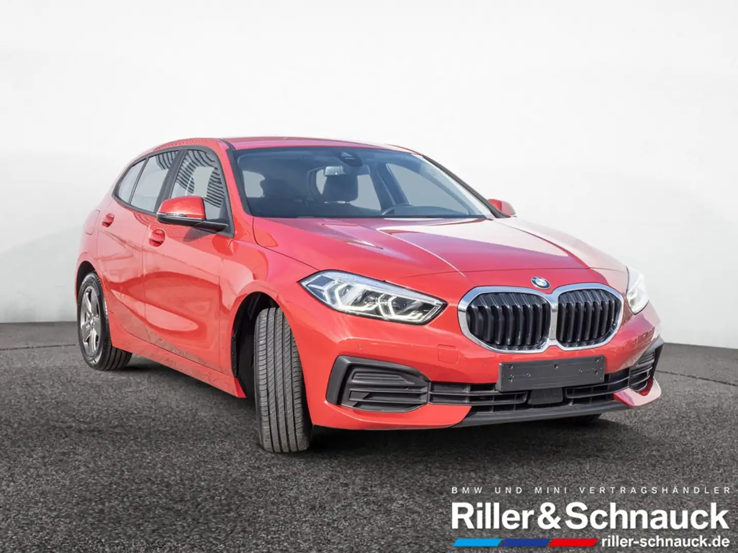 BMW 118 i Advantage LED+NAVI+SHZ+PDC+MEM+KLIMAAUT+ Rouge - 2