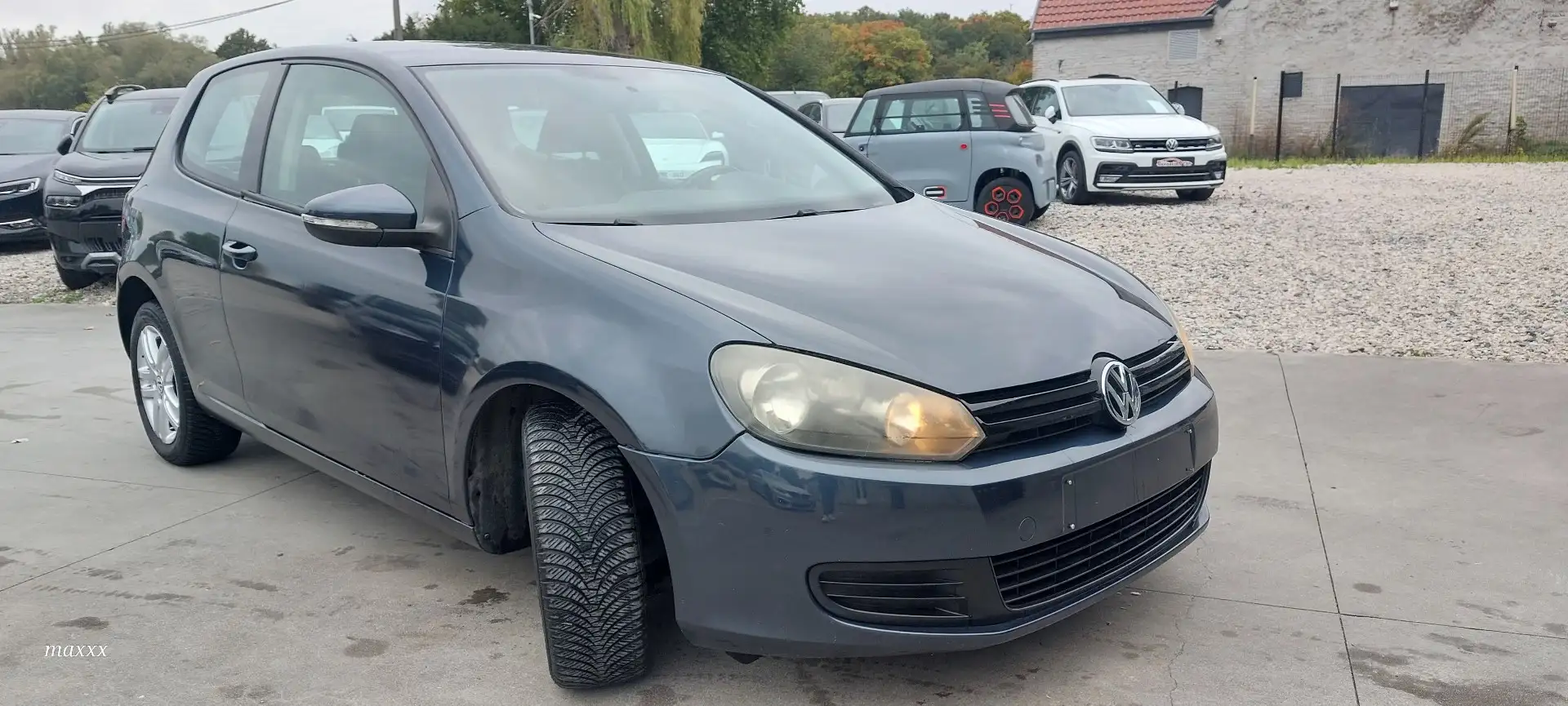 Volkswagen Golf 1.6 CRTDi VENDU DANS L'ETAT MARCHAND OU EXPORT Bleu - 1