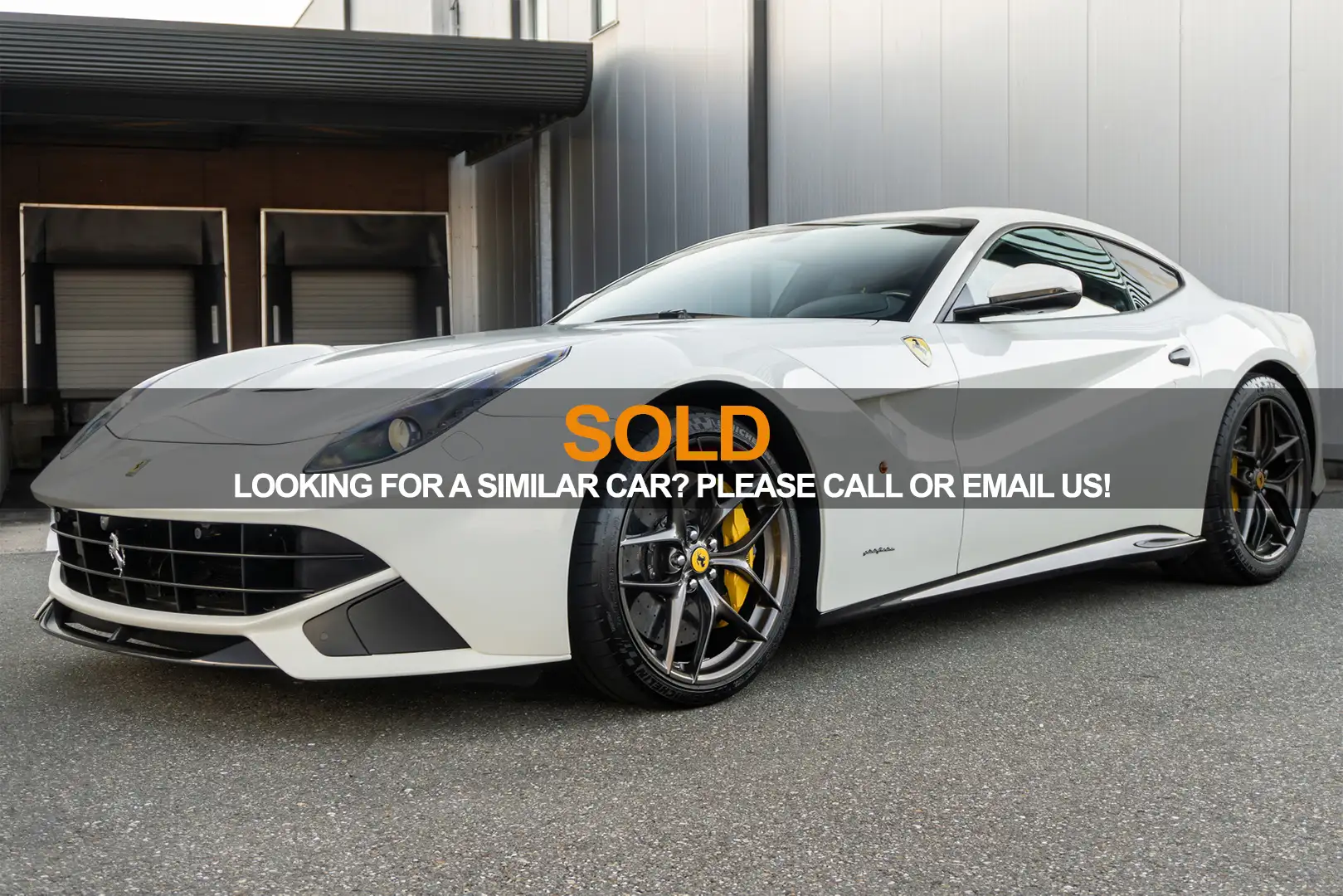 Ferrari F12 Berlinetta - Bianco Avus - Full Carbon - Lift Alb - 1