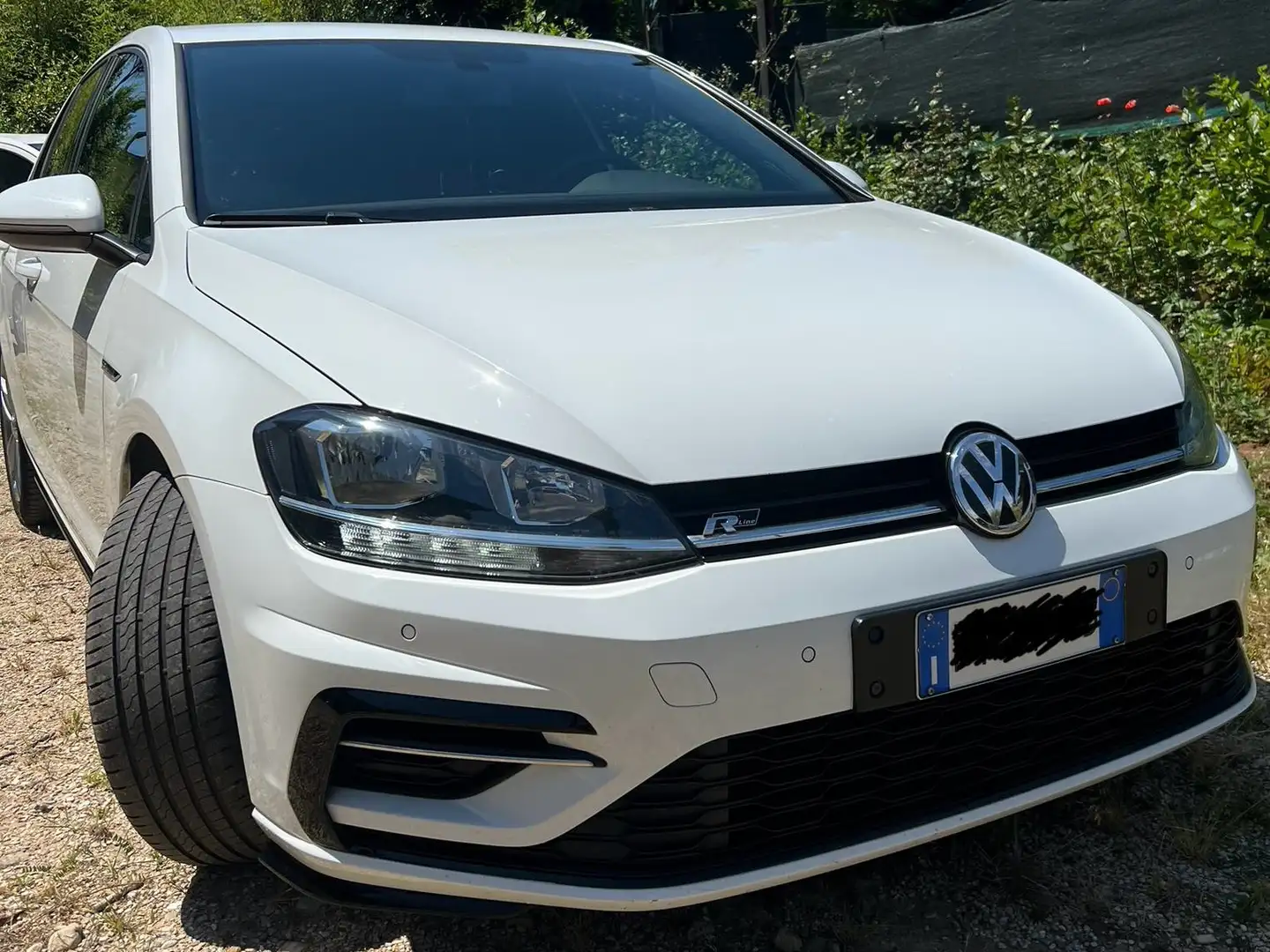 Volkswagen Golf 7.5 R-Line Bianco - 1