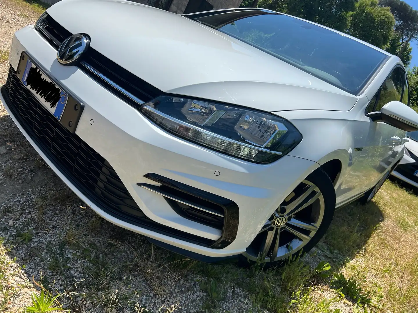 Volkswagen Golf 7.5 R-Line Bianco - 2