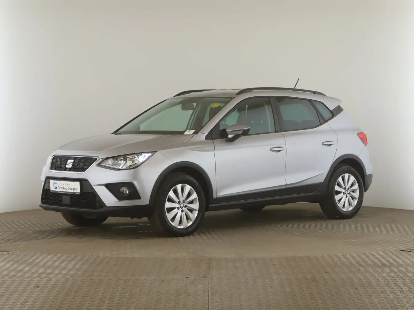 SEAT Arona 1.0 TSI Style *AHK*ACC*LED*PDC*Navi*AppleC Argent - 2
