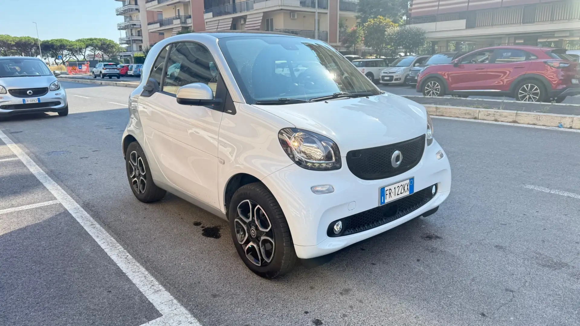 smart forTwo 90 0.9 Turbo twinamic Passion LED PDC PANORAMA CER Bianco - 2