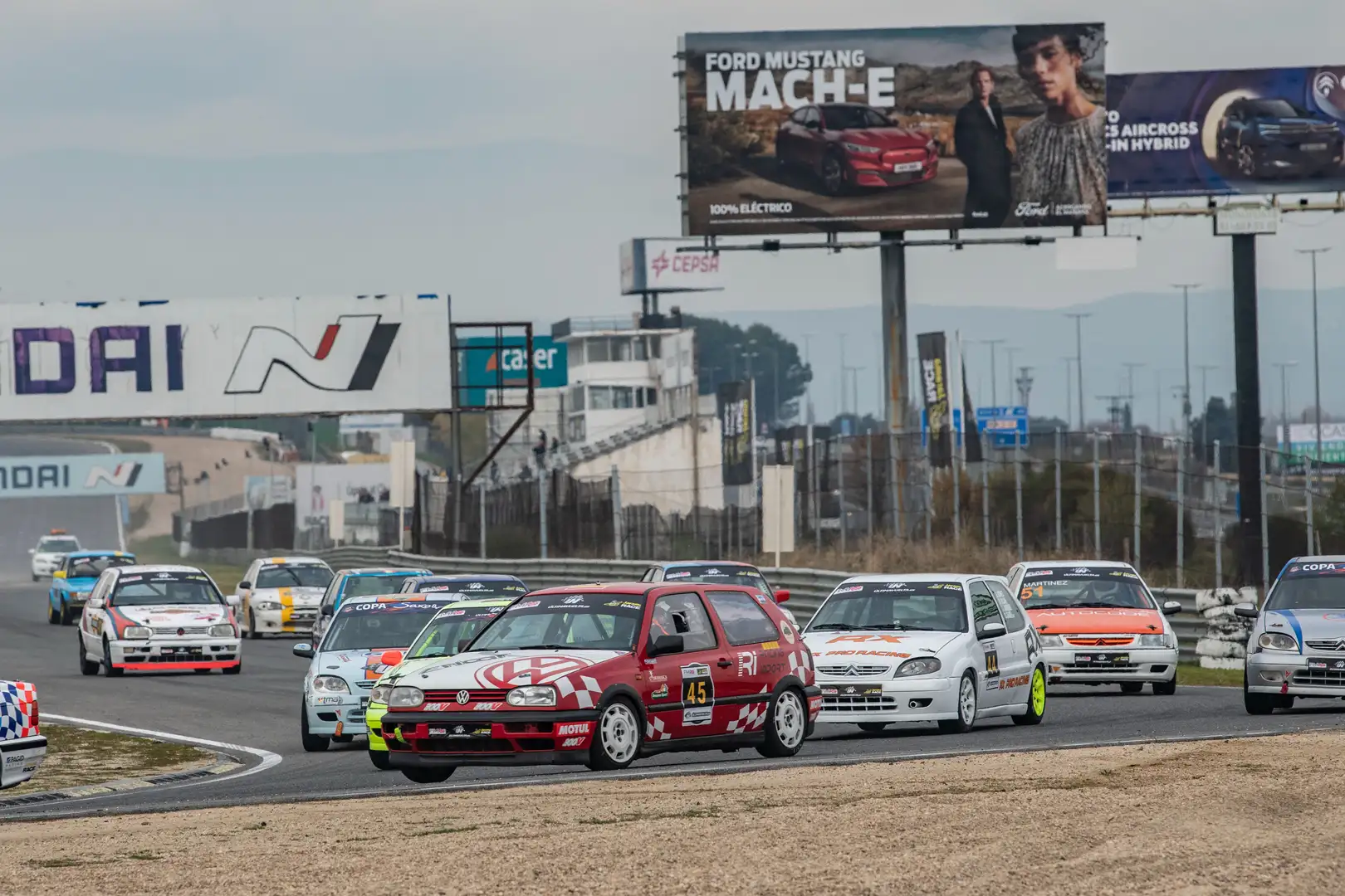 Volkswagen Golf Golf 1.8 Rallye 160 Rallye Rood - 1