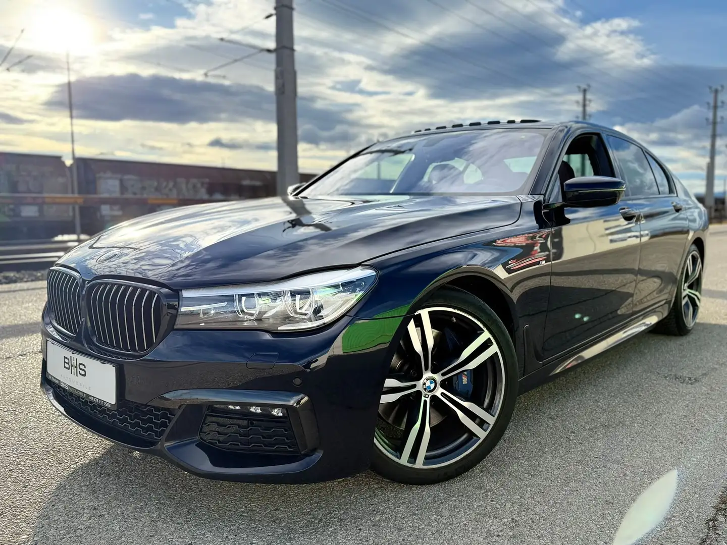 BMW 740 d xDrive G11 B57 M-Sportpaket Schwarz - 1