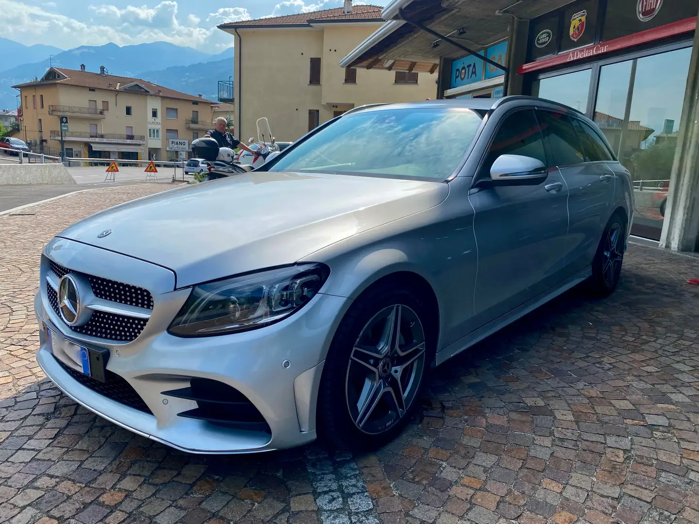 Mercedes-Benz C 220 Classe C-S205 2018 SW d Premium 4matic Multibeam Argento - 1