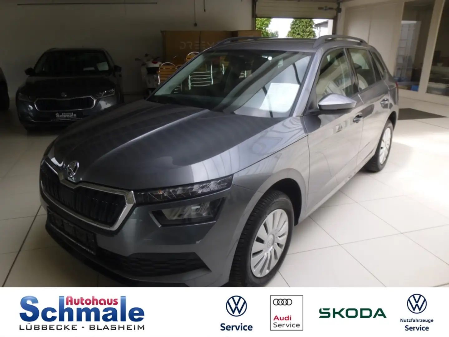 Skoda Kamiq Active 1.0 TSI EU6d Grijs - 1