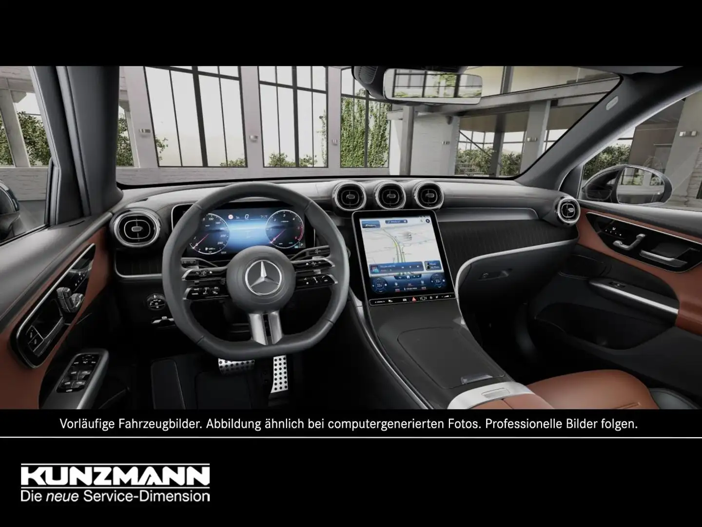 Mercedes-Benz GLC 220 d 4M AMG MBUX Navi Distronic 360° Schwarz - 2