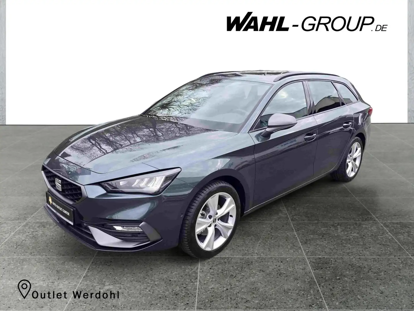 SEAT Leon Sportstourer 1.5 eTSI FR*NAVI*PANO-DACH*LED* Сірий - 1