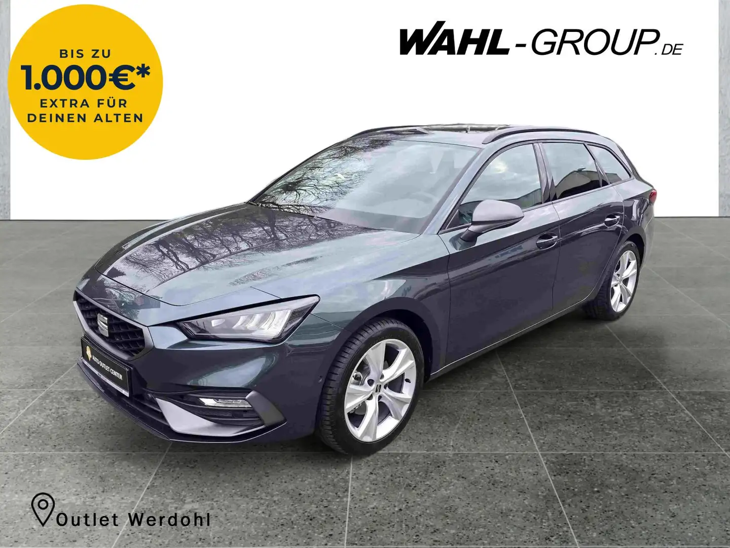 SEAT Sonstige Leon Sportstourer 1.5 eTSI FR*NAVI*PANO-DACH*LED* Grau - 1