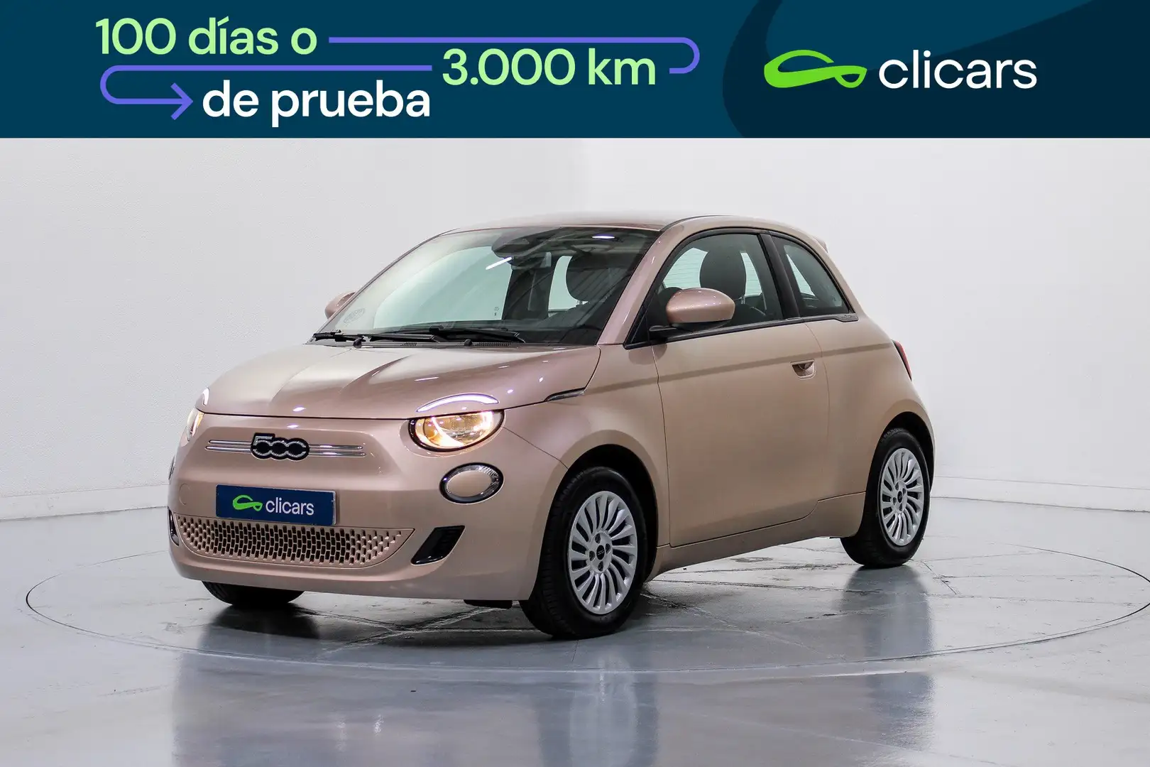 Fiat 500e Action 70KW Naranja - 1