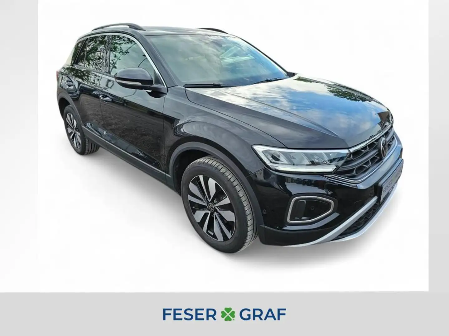 Volkswagen T-Roc MOVE 1.0 TSI LED/Sitz.-Lenkradhzg./Navi Schwarz - 1