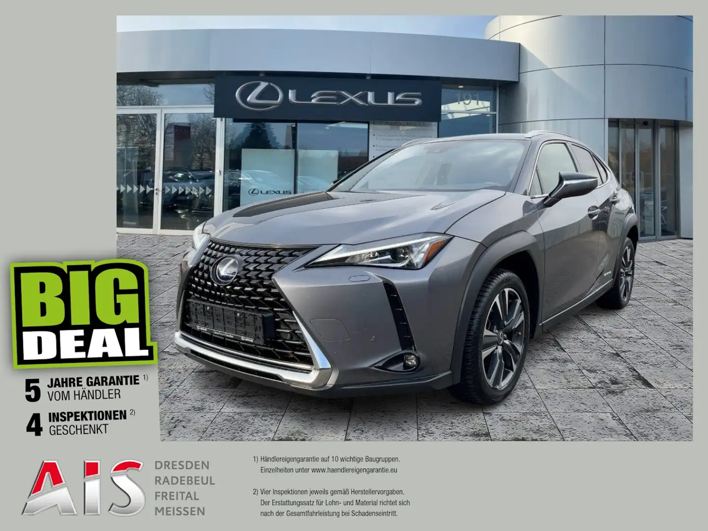 Lexus UX 250h Style Edition ACC*KAM*DAB*SHZ*LED Grijs - 1