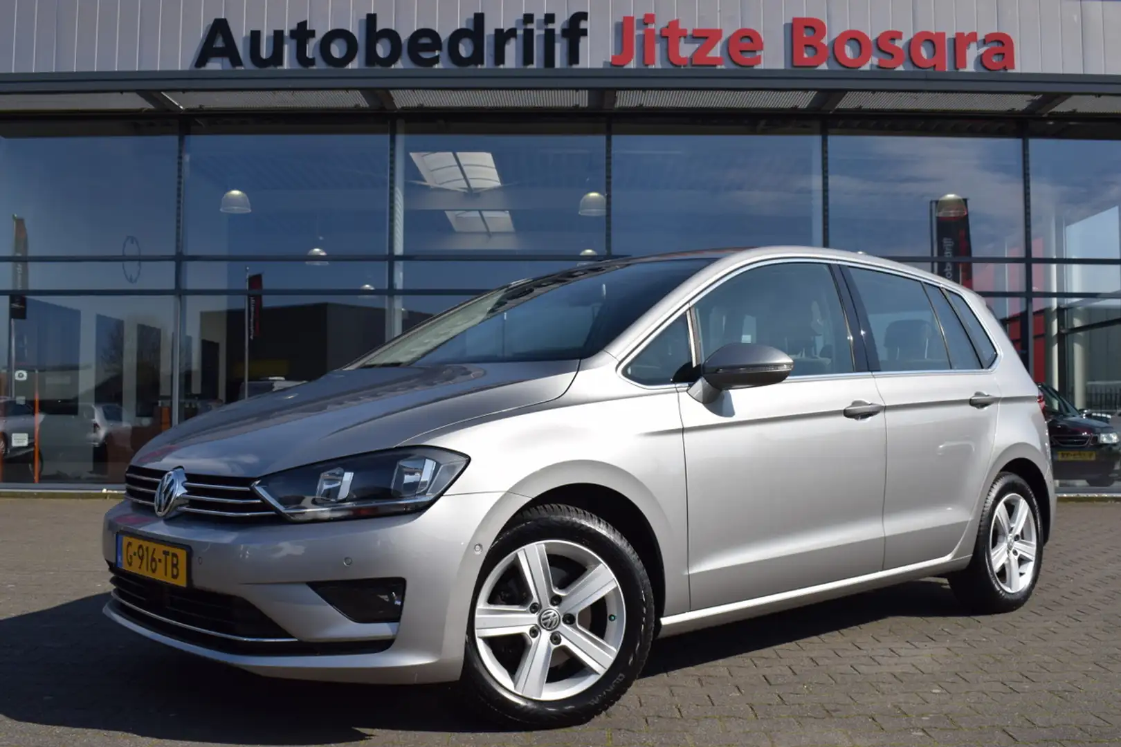 Volkswagen Golf Sportsvan 1.4 TSi Automaat Highline Full Map Navi | Alcantar Grijs - 1