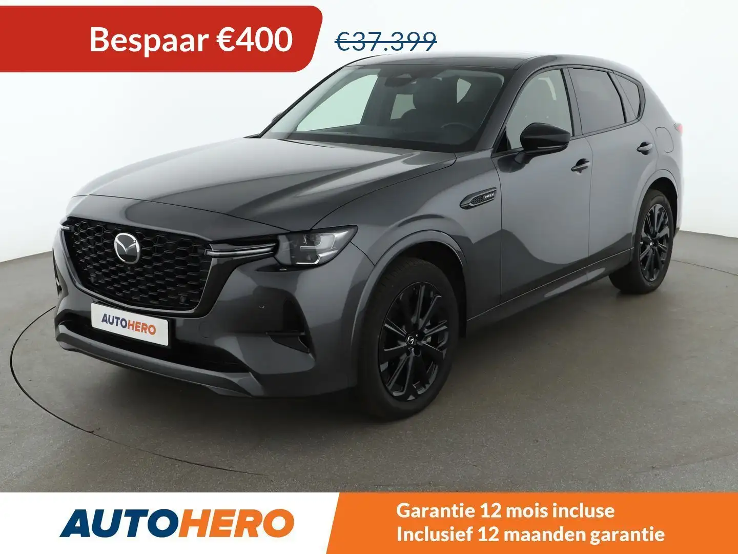 Mazda CX-60 2.5 e-Skyactiv Plug-in Hybrid Homura AWD Gris - 1