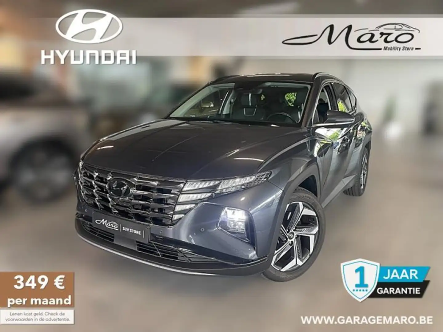 Hyundai TUCSON 1.6T-GDi Shine | FULL OPTION! Gris - 1