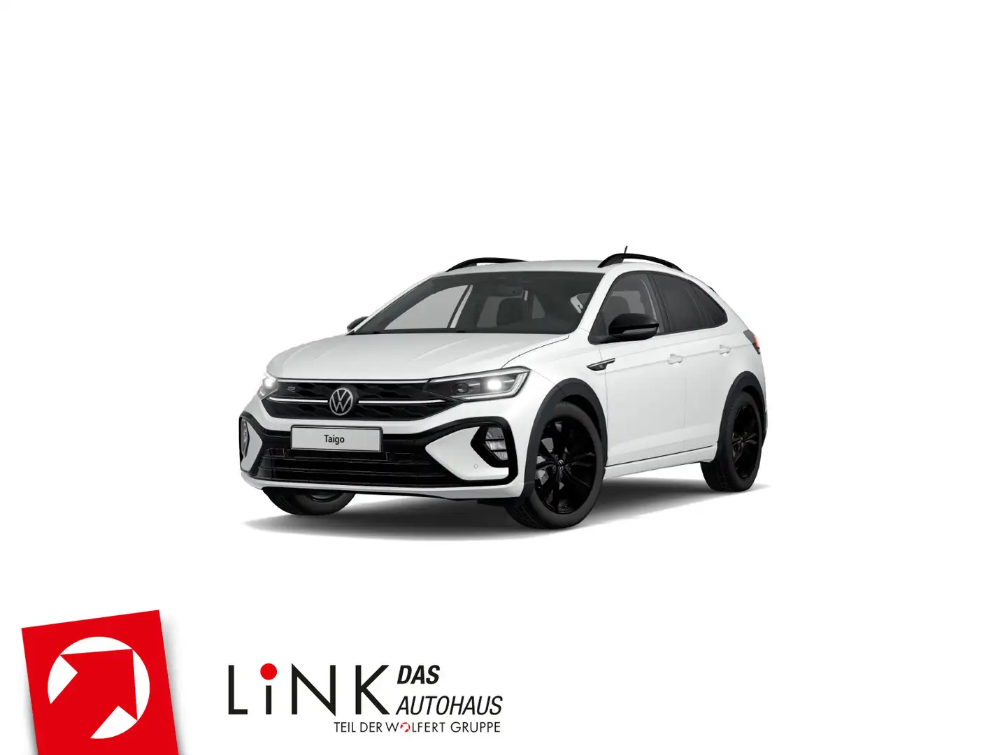 Volkswagen Taigo R-Line 1.0 TSI DSG BLACK STYLE ACC IQ-DRIV Weiß - 1