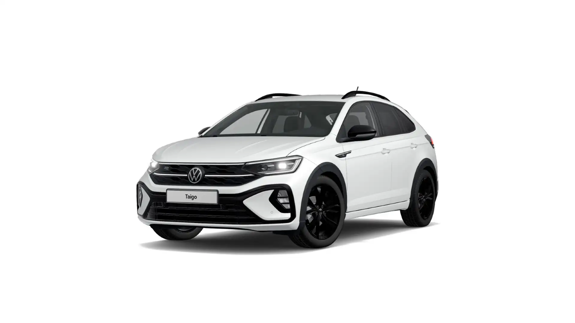 Volkswagen Taigo R-Line 1.0 TSI DSG BLACK STYLE ACC IQ-DRIV Weiß - 2