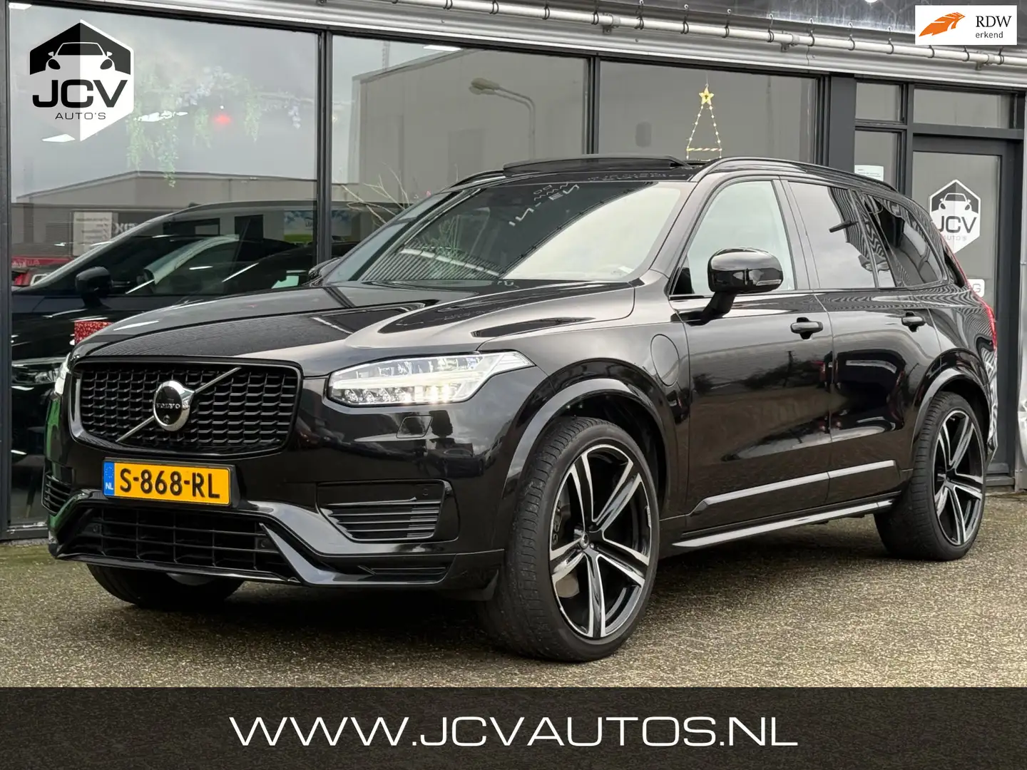 Volvo XC90 2.0 T8 Recharge AWD R-Design HEICO/PANO/B&W/HUD Noir - 1
