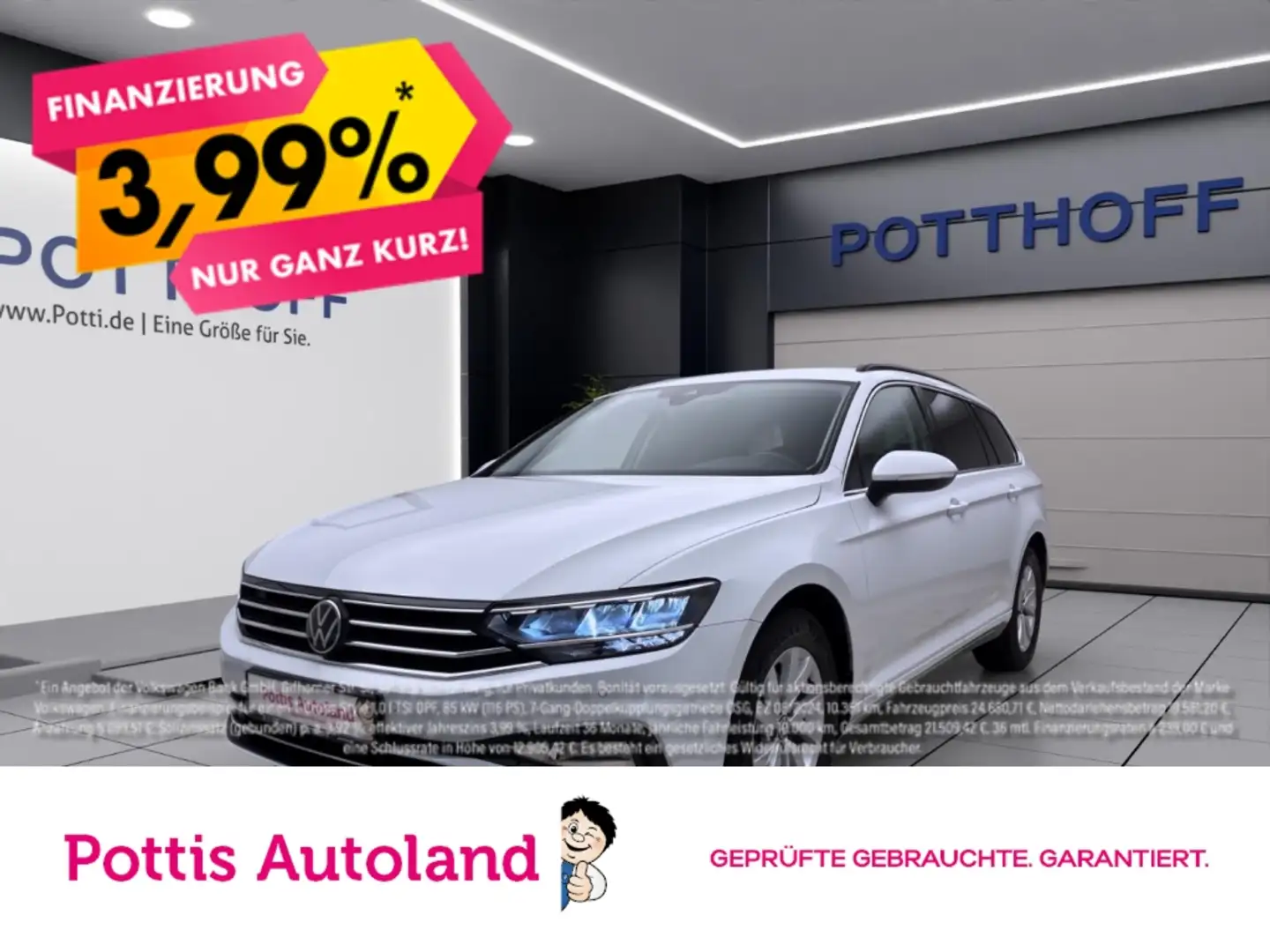 Volkswagen Passat Variant 2.0 TDI DSG BUSINESS NAVI KAMERA PDC Weiß - 1
