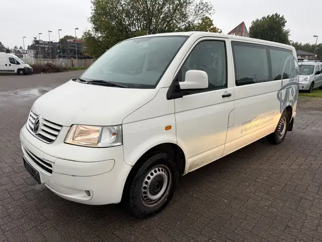 Volkswagen T5 Caravelle Caravelle Shuttle lang Klima 9-Sitze 1. Hand
