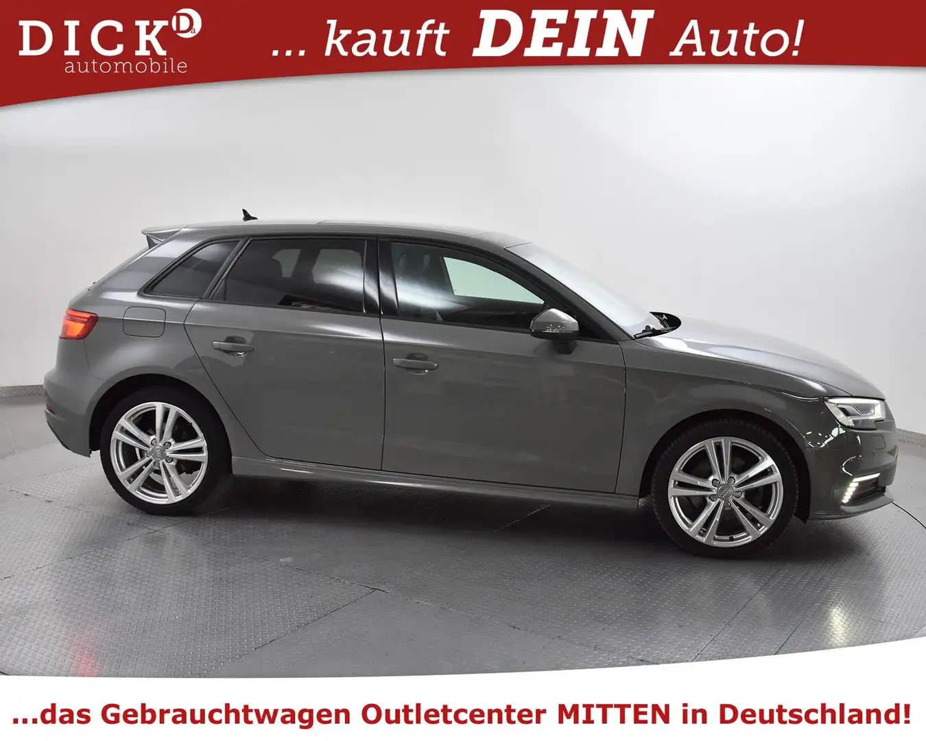 Audi A3 SB 40 e-tron S Line Sport VIRTU+PANO+LED+B&O+ Grau - 2