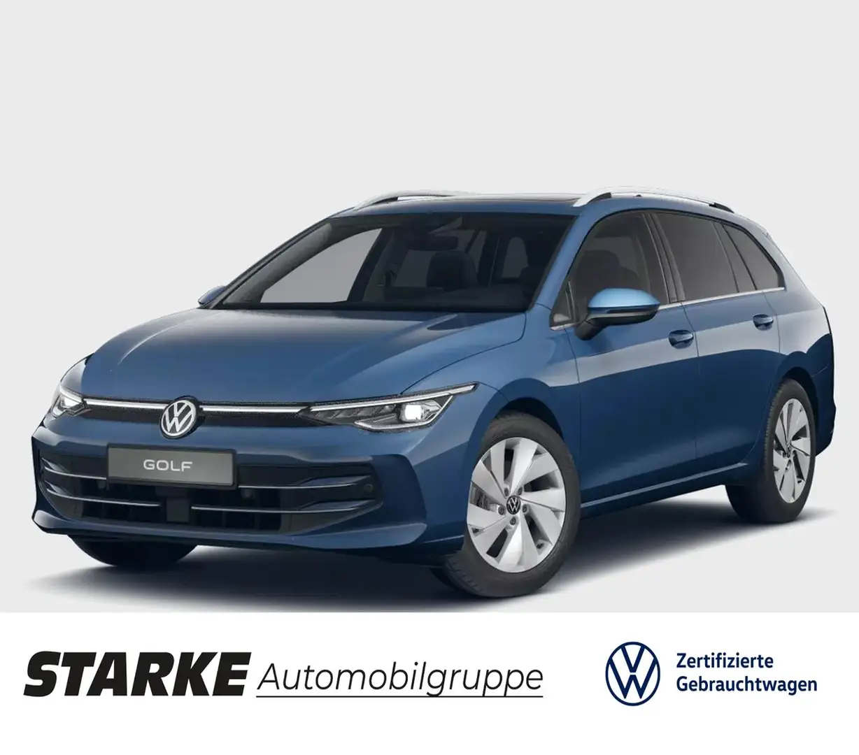 Volkswagen Golf Variant 1.5 eTSI DSG Style Blau - 1