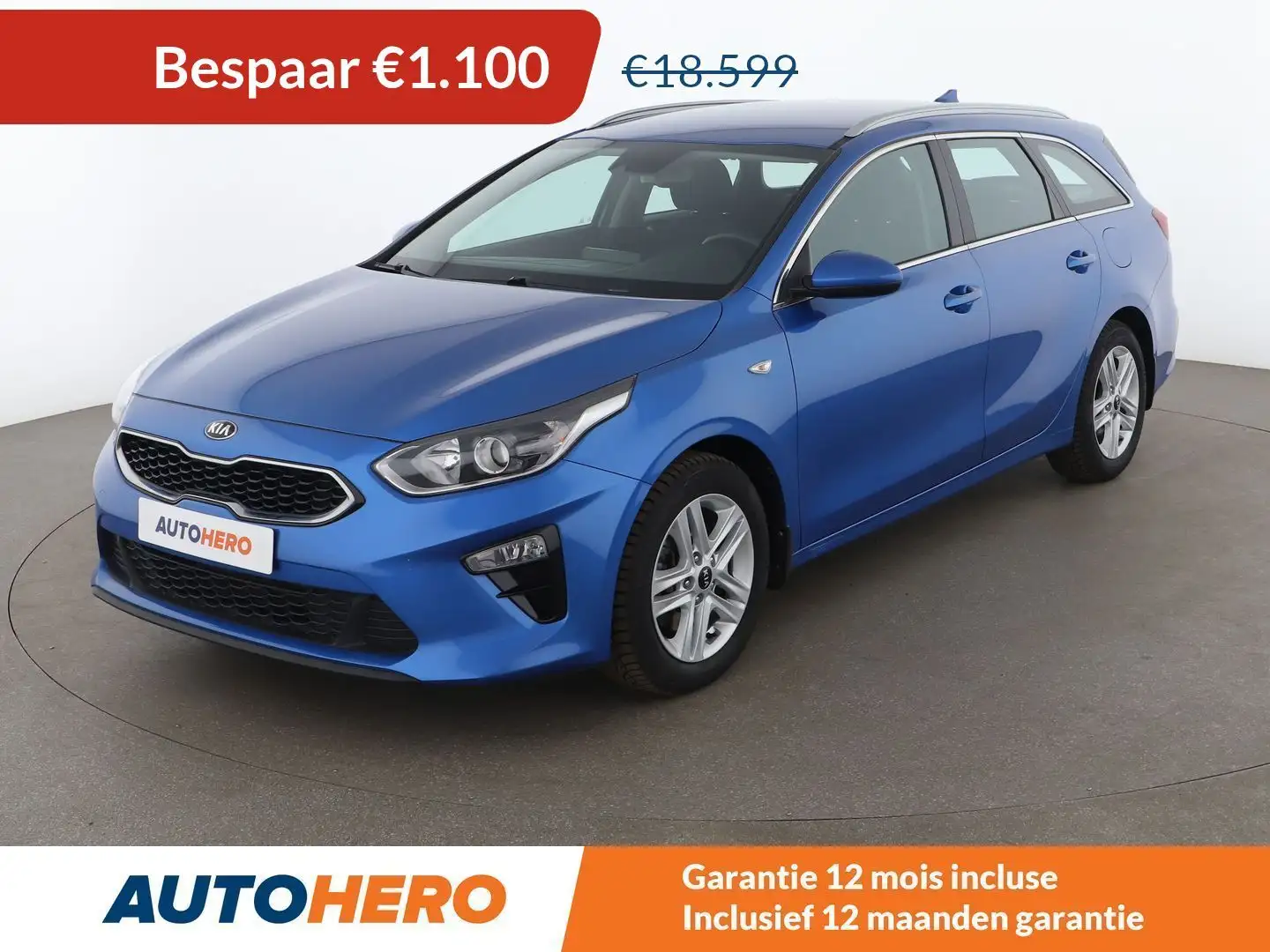 Kia Ceed / cee'd 1.5 TGDI Active Bleu - 1