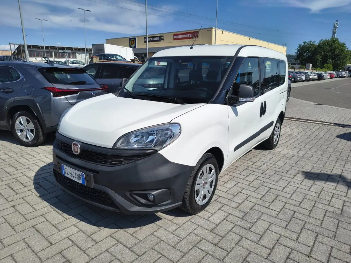 Fiat Doblo N1 AUTOCARRO 5 POSTI-1.3 MJT Combi *IVA ESCLUSA Blanc - 1