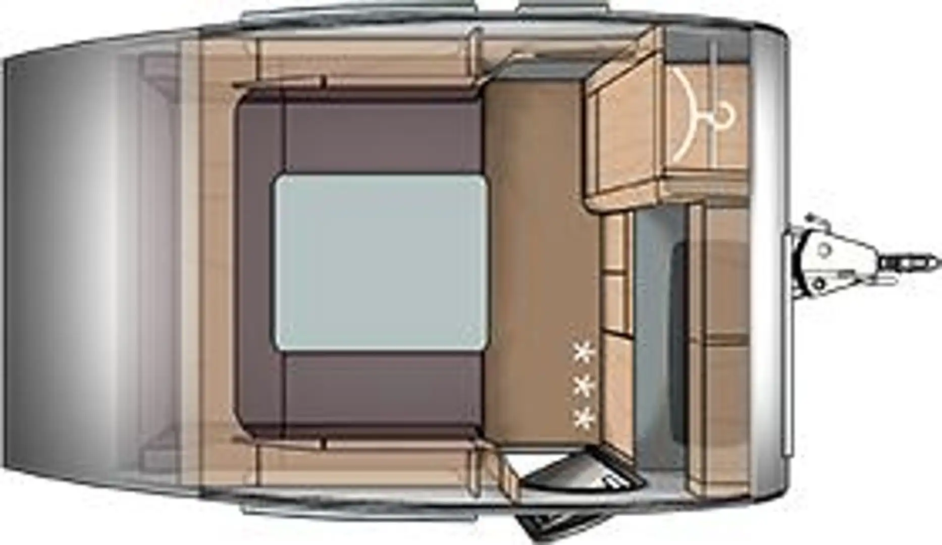 T@b OFFROAD 320 Heizung Kühlschrank Trittstufe Weiß - 2