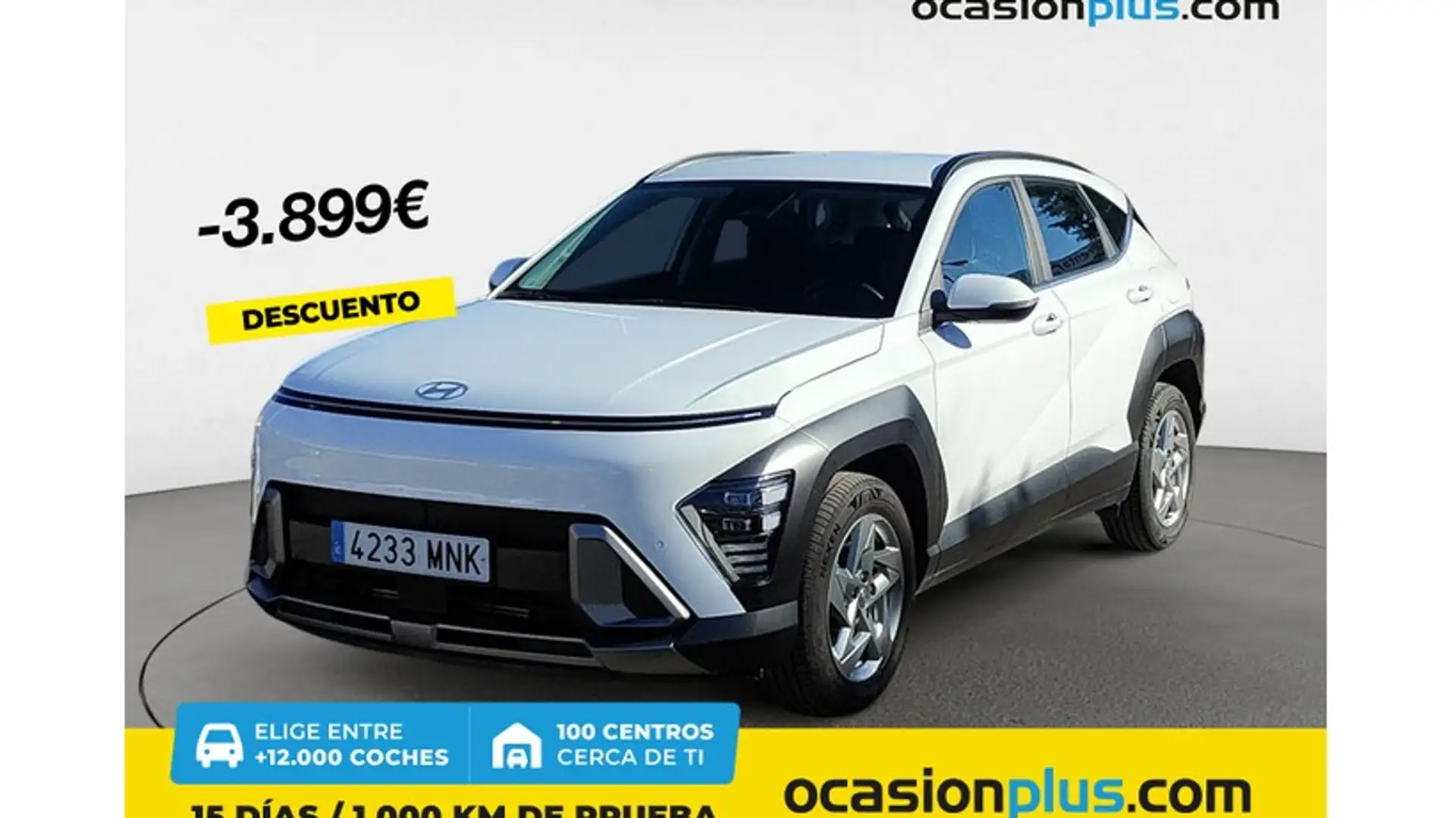 Hyundai KONA 1.0 TGDI Flexx 4x2 Blanco - 1
