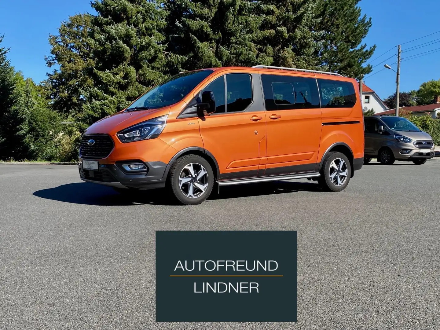 Ford Tourneo Custom Active L1 8-Sitzer AHK Xenon Orange - 1