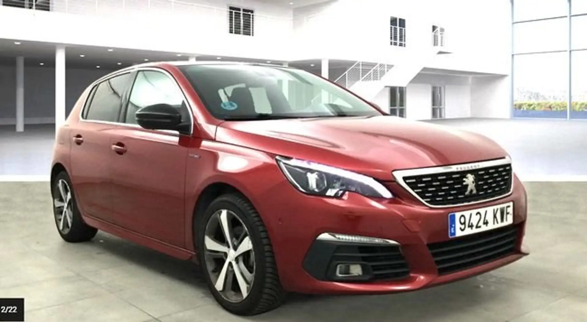 Peugeot 308 1.5BlueHDi S&S GT Line EAT8 130 Rojo - 2