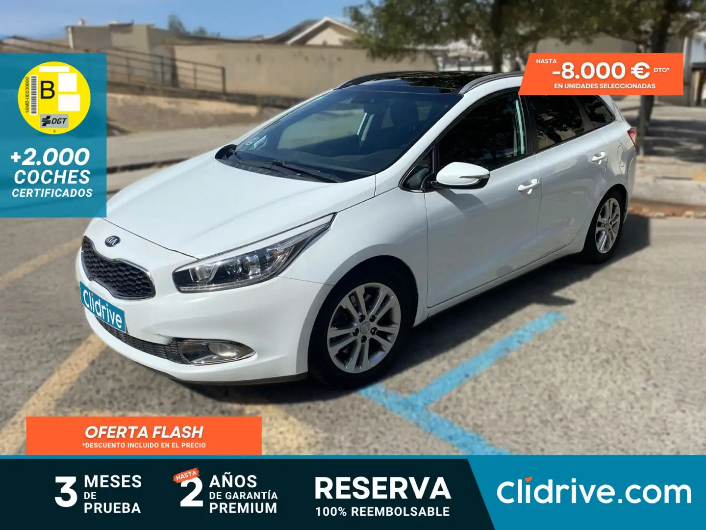 Kia Ceed / cee'd 1.6 CRDi VGT 128cv Drive Blanco - 1