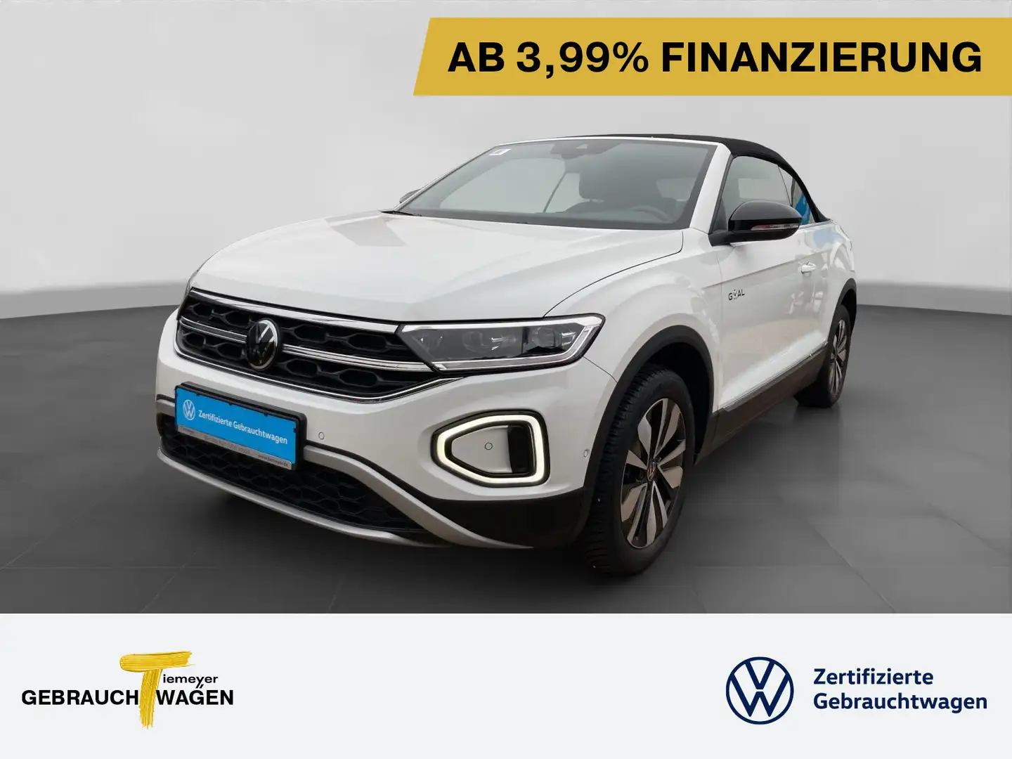 Volkswagen T-Roc 1.0 TSI GOAL LED KAMERA LM17 Weiß - 1