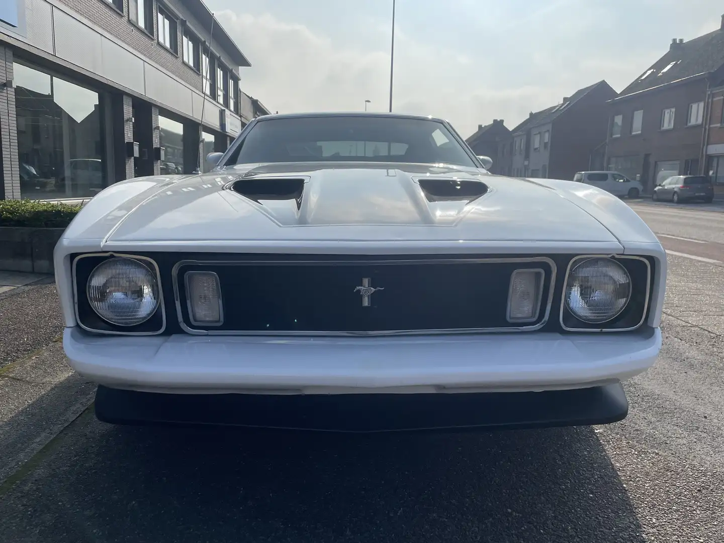 Ford Mustang Mach 1 5.8 Benzine met Airco Wit - 2