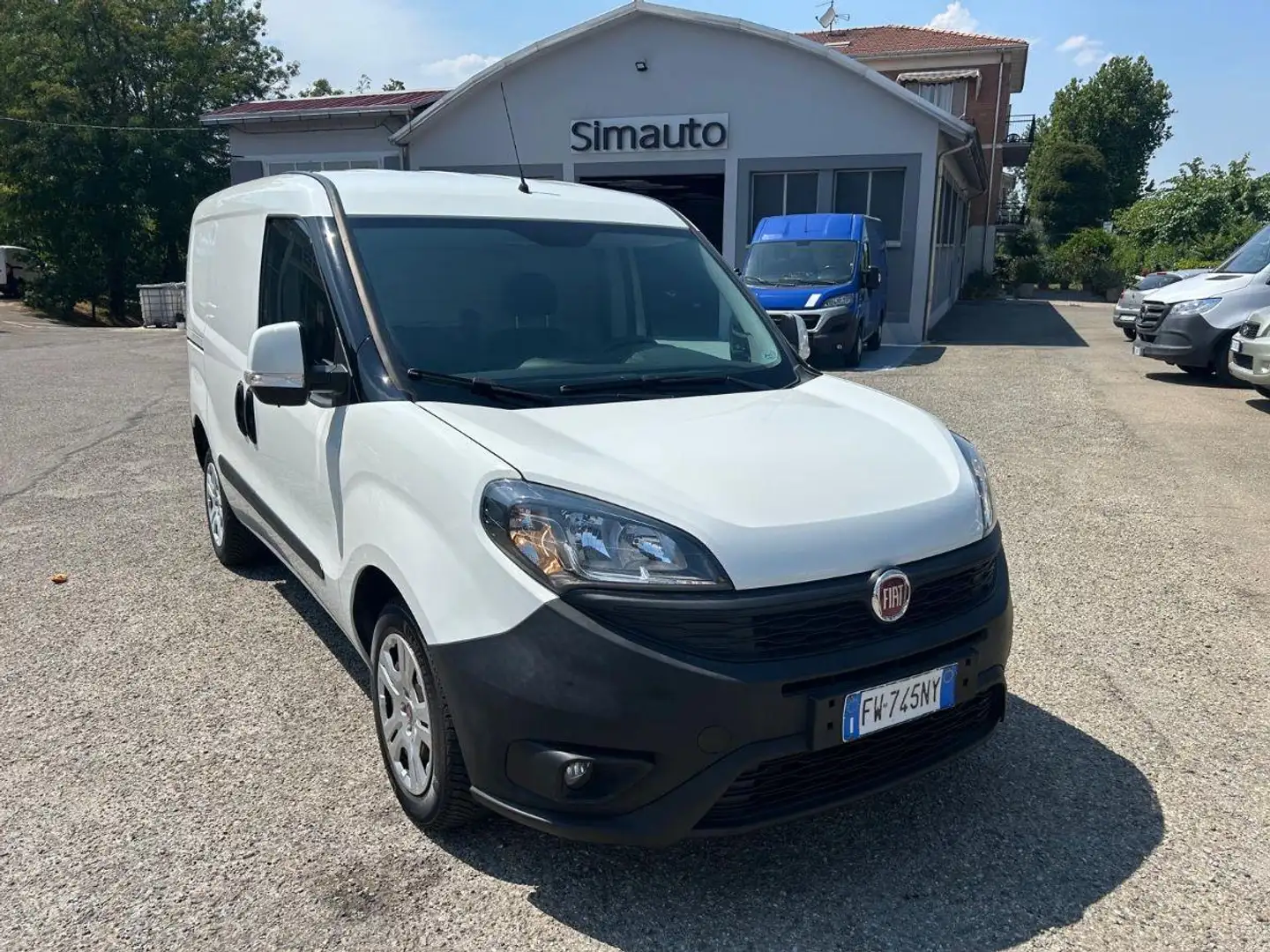Fiat Doblo 1.3 MJT PC-TN CARGO LAMIERATO SX 3 POSTI Blanc - 1