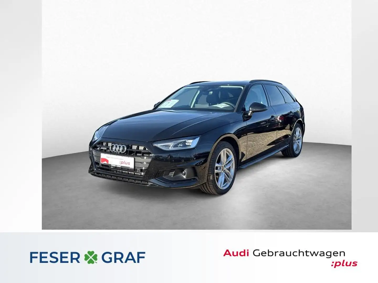 Audi A4 Avant Advanced 40 TFSI quattro AHK PANO ACC Noir - 1