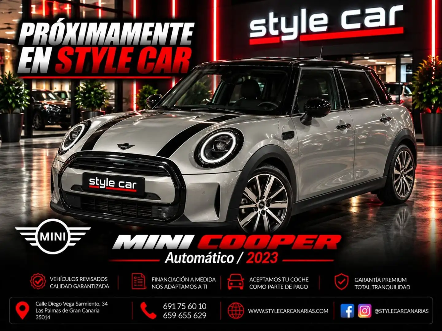MINI Cooper 5 PUERTAS Gris - 1