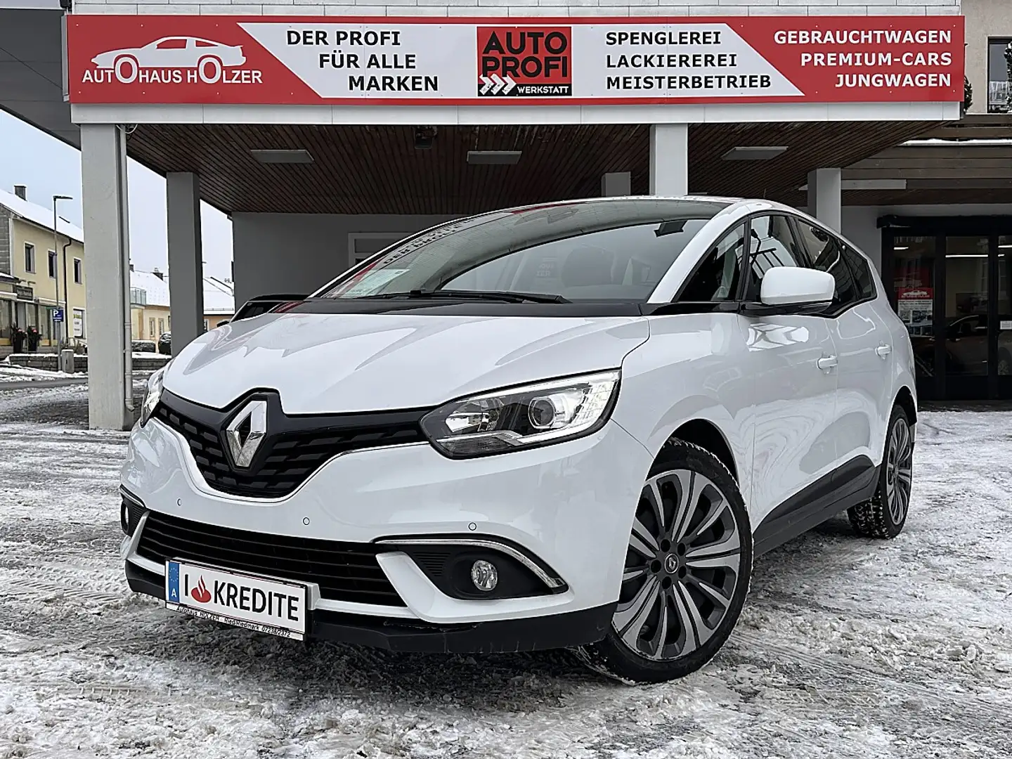 Renault Grand Scenic Grand Scénic TCe 115 PF Zen *Tempomat, Parksensor* Weiß - 1