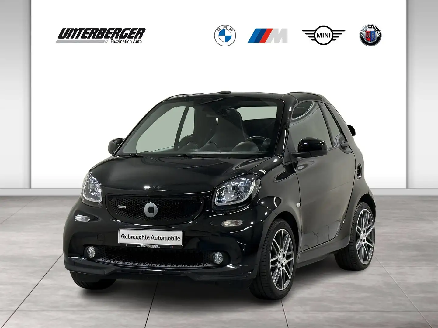 smart forTwo BRABUS cabrio Xclusive Navi RFK JBL Sitzhzg Noir - 1