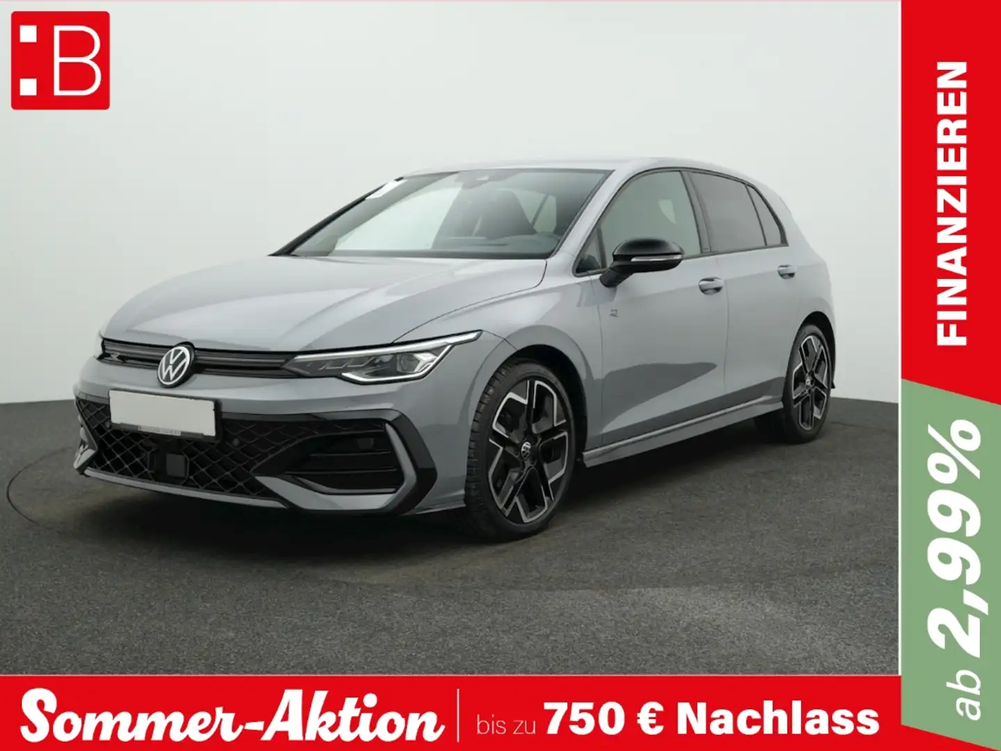 Volkswagen Golf R 8 2.0 TDI DSG R-LINE BLACK STYLE HK-SOUND NAVI 18 Gris - 1