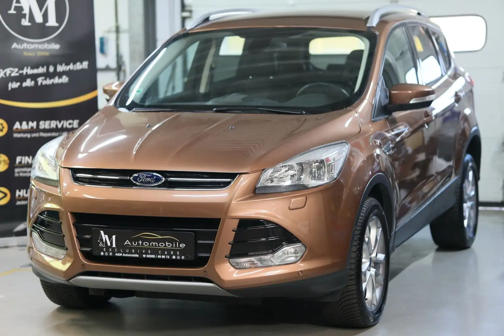 Ford Kuga KUGA *TITANIUM*AUTOMATIK*LEDER*RKAMERA*ALU* Bruin - 1