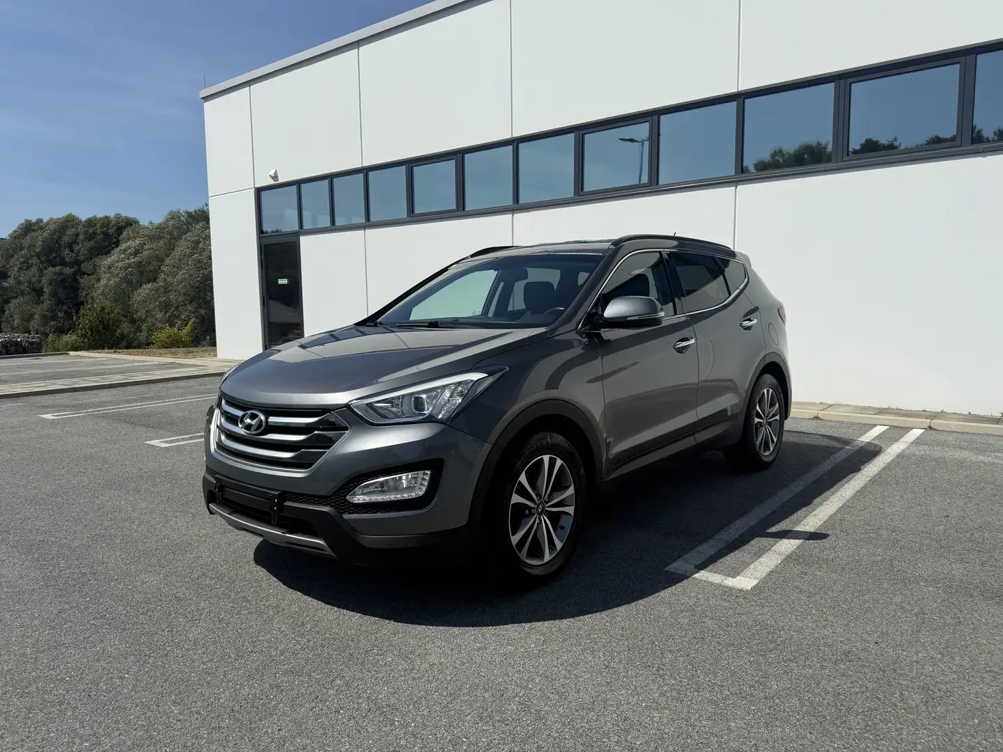 Hyundai SANTA FE Santa Fe 2,2 CRDi 4WD Premium Aut. Grau - 1