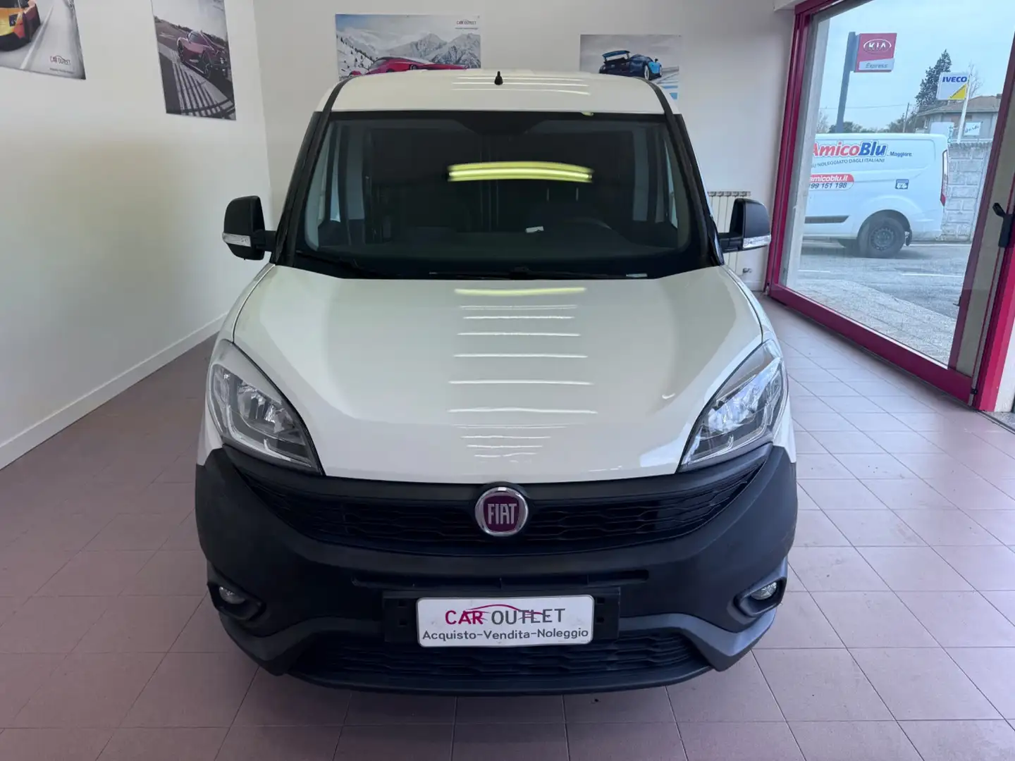 Fiat Doblo Doblò 1.3 MJT PL-TN Cargo Maxi Lamierato SX E5 Bianco - 2