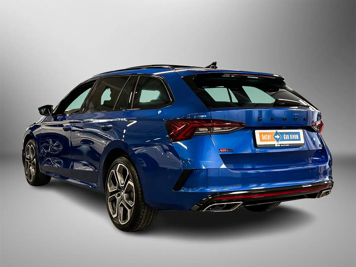 Skoda Octavia Combi 1.4 245pk TSI RS iV PHEV Business Adaptive C Blauw - 2