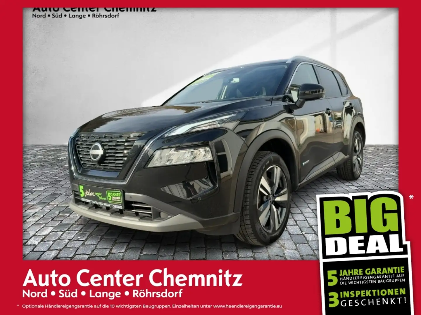 Nissan X-Trail 1.5 VC-T e-Power N-Connecta LED/Navi/360 Schwarz - 1