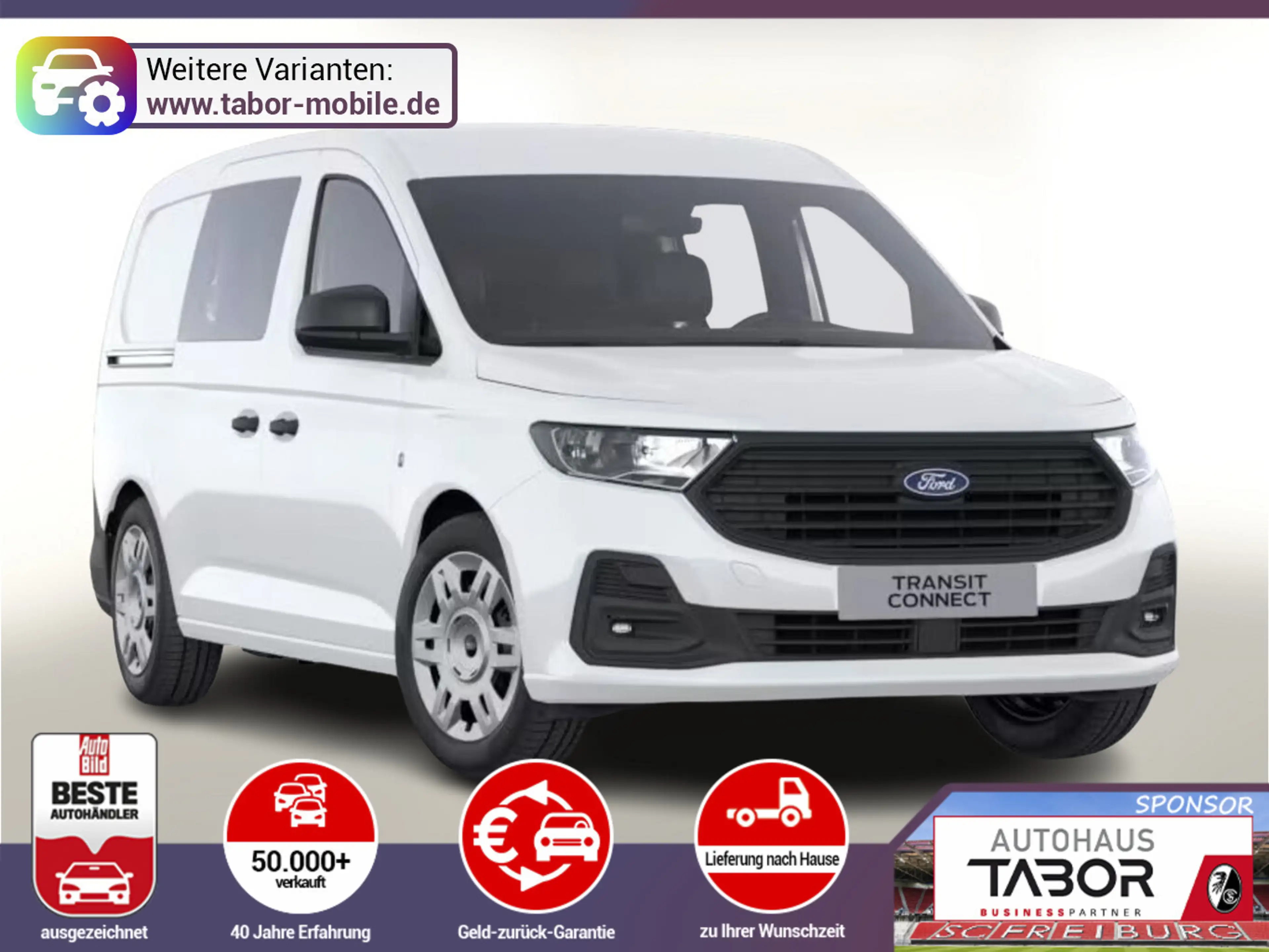 Ford Transit Connect Flexcab L2 Trend SHZ Nav UVP-26%*